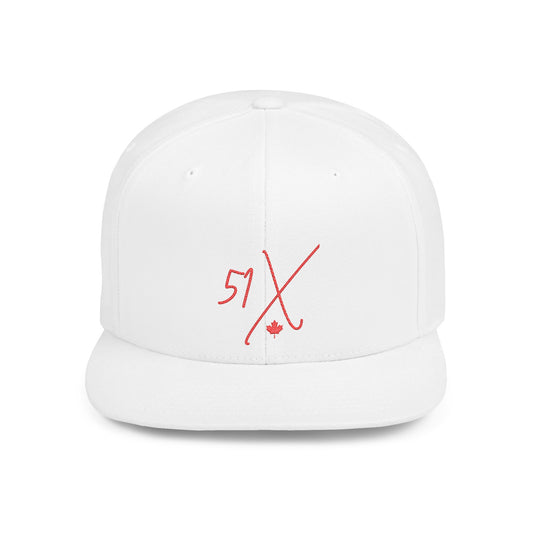 51X Flat Bill Snapback