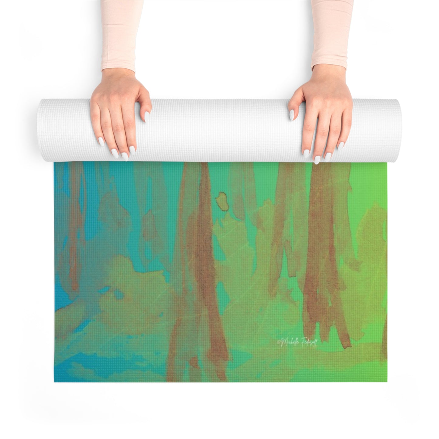 Forest of Trees Yoga Mat