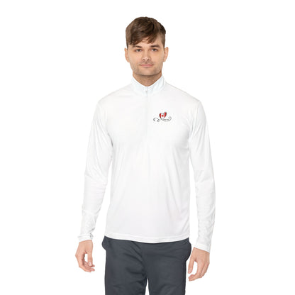 Proudly Canadian Unisex Quarter-Zip Pullover