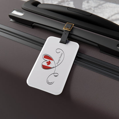 Proudly Canadian Luggage Tag