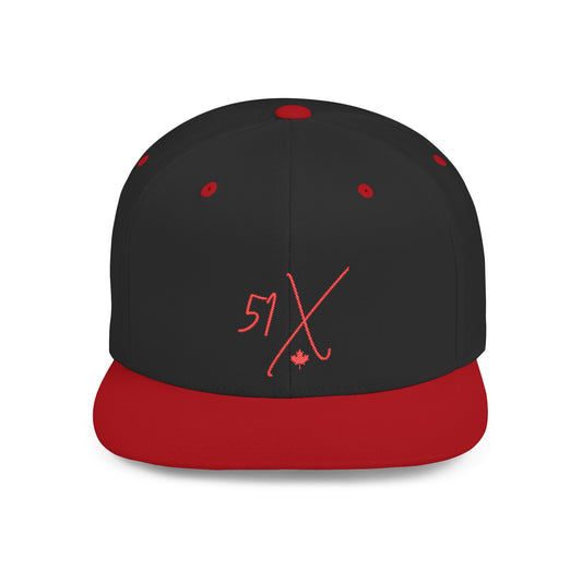51X Flat Bill Snapback