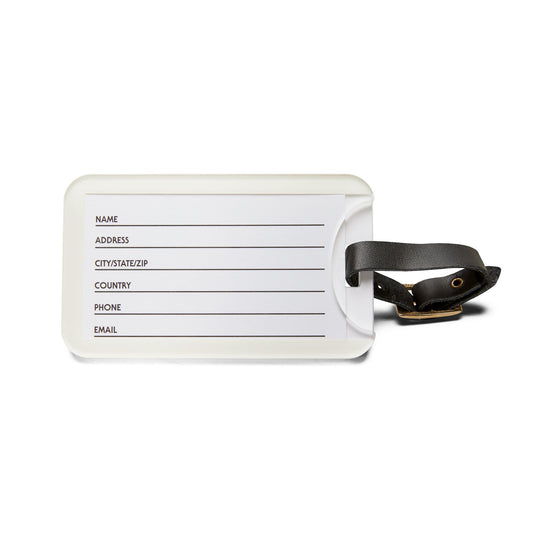 Proudly Canadian Luggage Tag