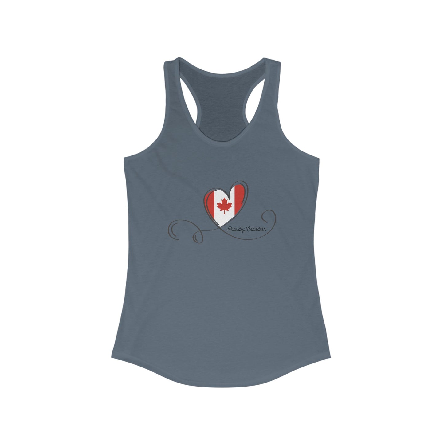 Proudly Canadian Women's Ideal Racerback Tank